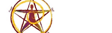 graphic of human running iron pentacle energy